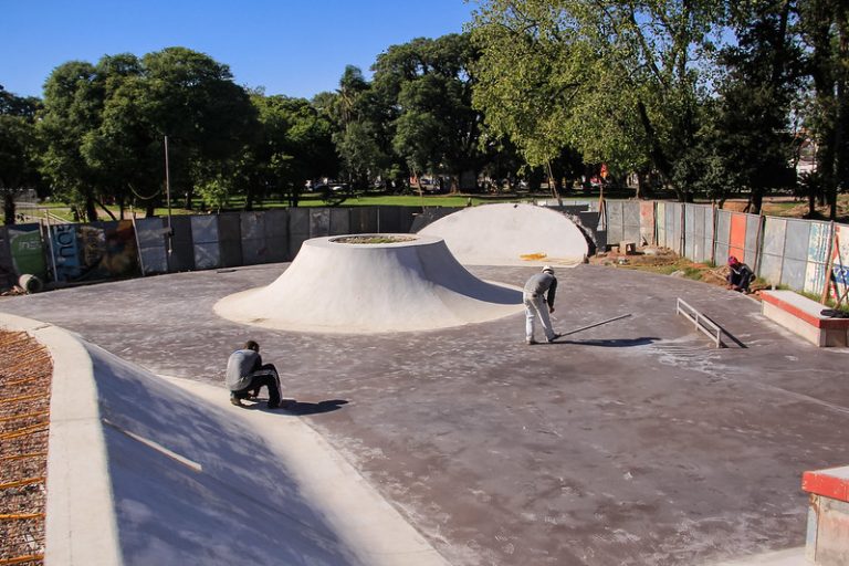 Concretagem Da Pista De Skate Est Em Fase Final Di Rio Da Manh