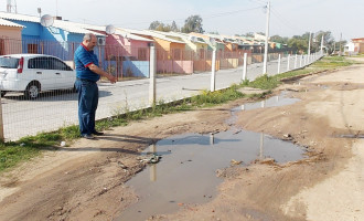 Fragata: Vereador Vicente Amaral constata ruas em péssimas condições