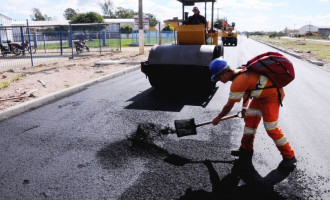 Pavimentação: Pelotas é selecionada para mais R$ 66,7 milhões