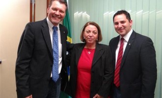 Vereador Rafael Amaral e deputado Afonso Hamm tratam de novas emendas para Pelotas