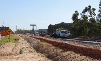 Tráfego de veículos será desviado na BR-116 próximo ao acesso à Avenida 25 de Julho