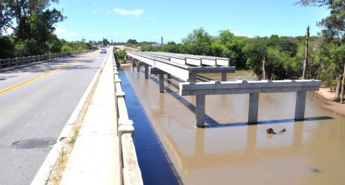 Construção de nova Ponte e Viaduto avançam obras de Duplicação da BR-116/RS