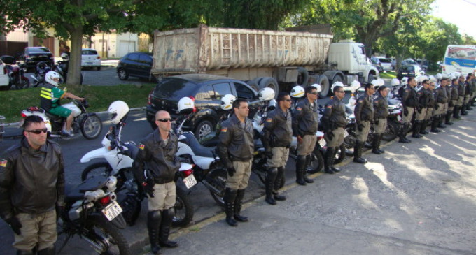 Brigada Militar realiza Curso Tático de Motocicletas
