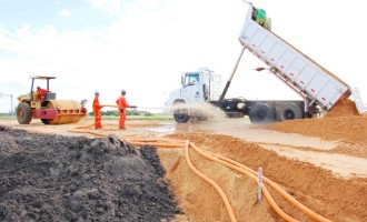 Desvios e interrupções fazem parte do cronograma das obras de duplicação da BR-116, no Contorno de Pelotas