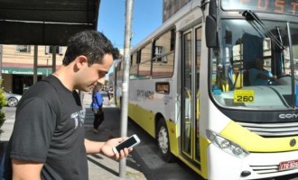 TRANSPORTE : Aplicativo identifica localização dos ônibus