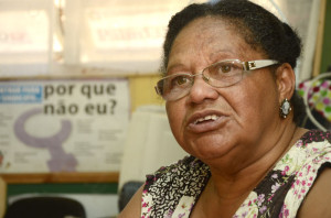 Presidente do Sindicato dos Trabalhadores Domésticos de Pelotas, Ernestina dos Santos Pereira. Foto: Alisson Assumpção/DM 