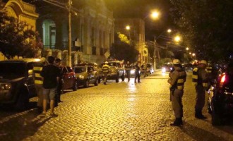 Brigada Militar realiza blitz na zona do Porto