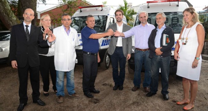 Samu Pelotas recebe mais duas ambulâncias de apoio