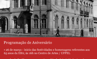 UFPel comemora os 65 anos da Escola de Belas Artes