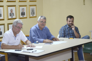 Lúcio Barreto (direita) tem diretoria pronta para comandar o Pelotas Foto: Alisson Assumpção/DM  