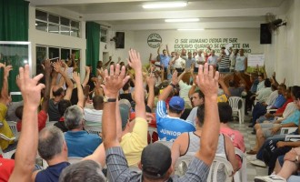 INDICATIVO DE GREVE NO TRANSPORTE COLETIVO