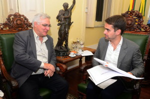 BETO Grill visitou o prefeito Eduardo Beleske/Ascom 