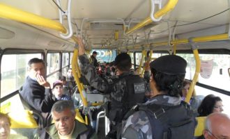 Brigada realiza a Operação Ônibus