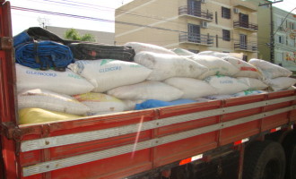 Brigada apreende 12 toneladas de soja furtada