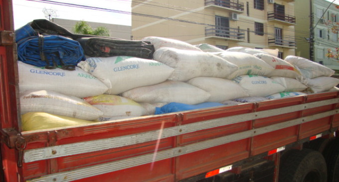 Brigada apreende 12 toneladas de soja furtada