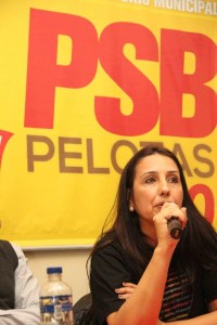 advogada Angela Souza e Silva  (foto) será a presidente do PSB Pelotas nos próximos três anos.