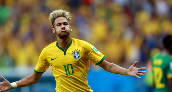 NAS OITAVAS : O show é de Neymar