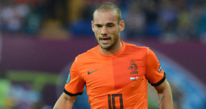 Snjeider é o armador da Holanda, que fez oito gols em dois jogos