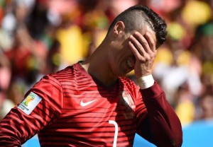 Cristiano Ronaldo lamenta chances de gols perdidos contra Gana