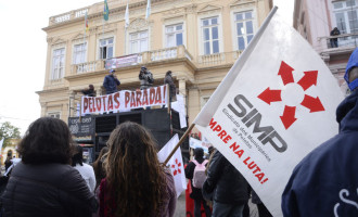 Sai a greve dos municipários