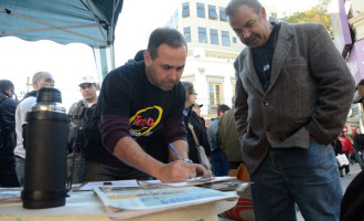 Aprovados em concurso para a Polícia fazem movimento