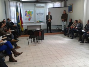 MILTON Martins apresentou os avanços em encontro ontem pela manhã