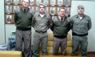 Brigada recebe quatro novos policiais militares