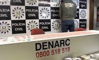 Denarc faz a maior apreensão de droga sintética