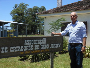 Claudio Nery Martins. O criador bajeense, que tem propriedade em Aceguá, foi eleito por aclamação.