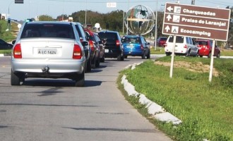 AV. RIO GRANDE DO SUL : Acesso ao Laranjal bloqueado