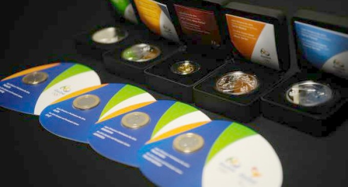 RIO DE JANEIRO : BC lança moedas comemorativas das Olimpíadas