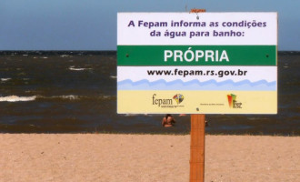 70% DAS PRAIAS DO LARANJAL ESTÃO PRÓPRIAS PARA BANHO