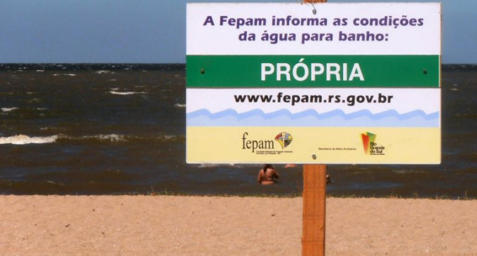 70% DAS PRAIAS DO LARANJAL ESTÃO PRÓPRIAS PARA BANHO