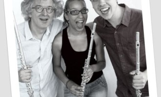 Trio de Flautas “Flautosofando” é atração do espaço Livraria Café