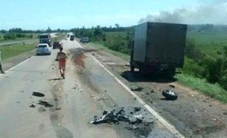 ACIDENTE : Professora uruguaia morre em acidente na BR-116