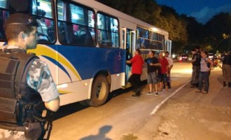 ASSALTOS : BM faz operação em ônibus e táxis