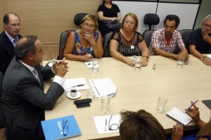 VIEIRA da Cunha ouviu demandas dos professores