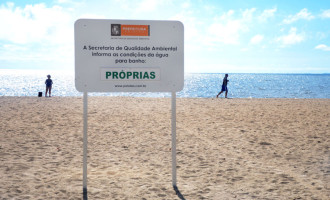 Laranjal há um mês com as praias em condições de banho