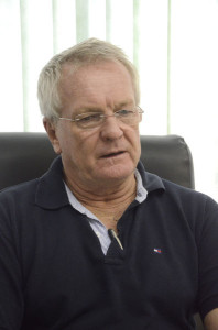 JACQUES Reydams, diretor-presidente do Sanep
