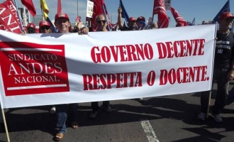 GREVE DOS PROFESSORES ESTÁ PRÓXIMA