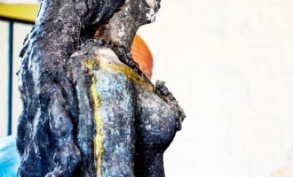 Estátua de Iemanjá restaurada será entregue à população neste sábado