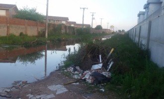 MEIO AMBIENTE : Rua Darcy Vargas entregue ao abandono