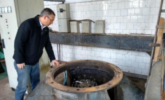 Vereador constata precariedade das casas de bombas