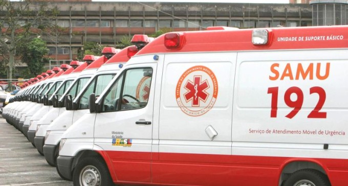 SAMU receberá 19 ambulâncias para renovação da frota no Estado