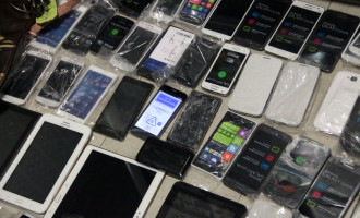 Polícia divulga lista de celulares apreendidos
