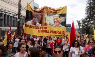 GREVE : Estado paralisa até sexta-feira