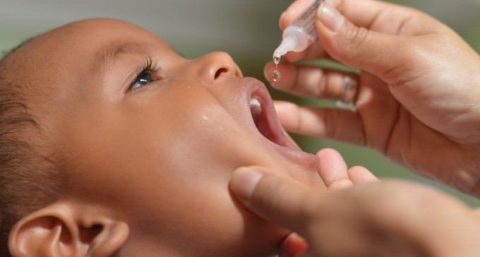 Vacinação contra a paralisia infantil se encerra na segunda-feira