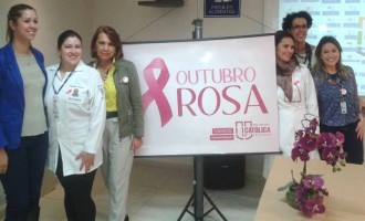 CÂNCER DE MAMA  : Prossegue a campanha do Outubro Rosa