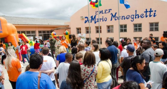 Escola Mario Meneghetti é revitalizada