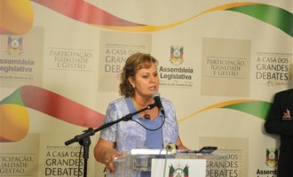 ASSEMBLEIA LEGISLATIVA : Silvana Covatti assume a presidência